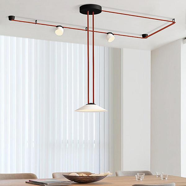 Трековый светильник Belty Flow DK5564-WH+BK