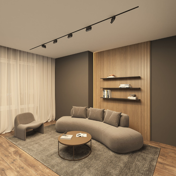 Трековый светильник Edder DK6436-BK