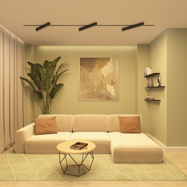 Трековый светильник Edder DK6634-BK