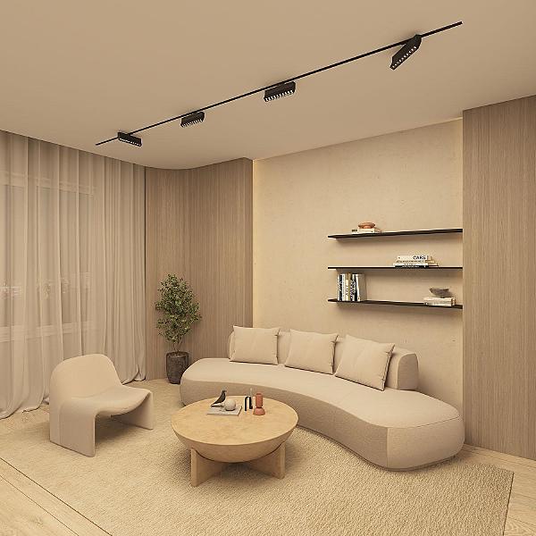 Трековый светильник Edder DK6636-BK