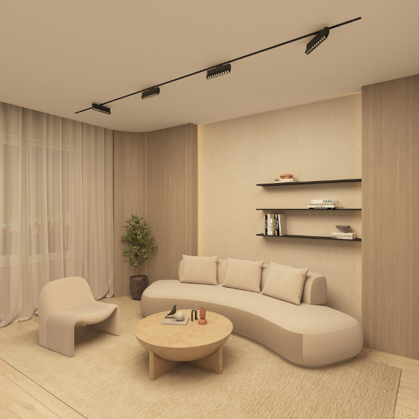 Трековый светильник Edder DK6636-BK
