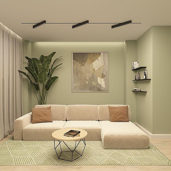 Трековый светильник Edder DK6644-BK