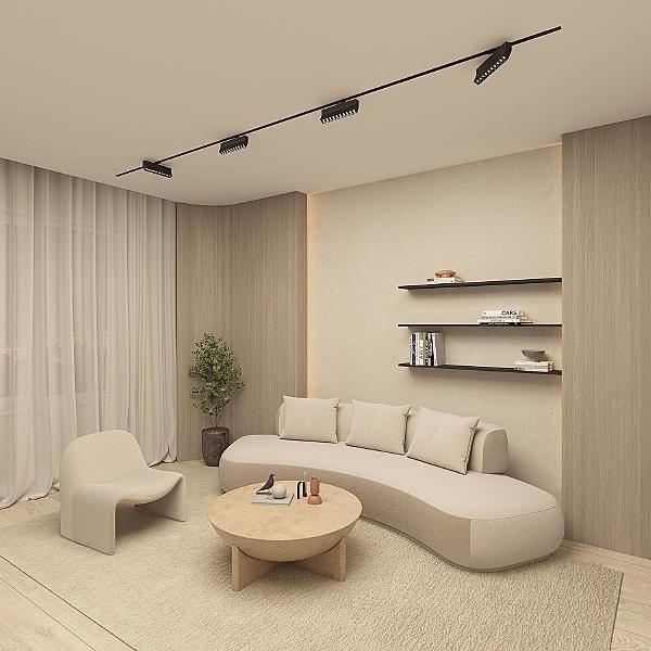 Трековый светильник Edder DK6646-BK