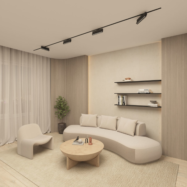 Трековый светильник Edder DK6646-BK