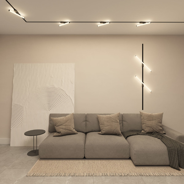 Трековый светильник Strom DK6648-BK