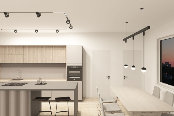 Трековый светильник Smart Moon DK8056-BK