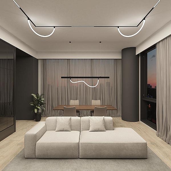 Трековый светильник Smart Ray DK8060-BK