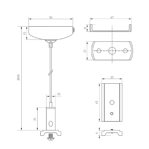 Монтажный элемент Mag-Orient 036050