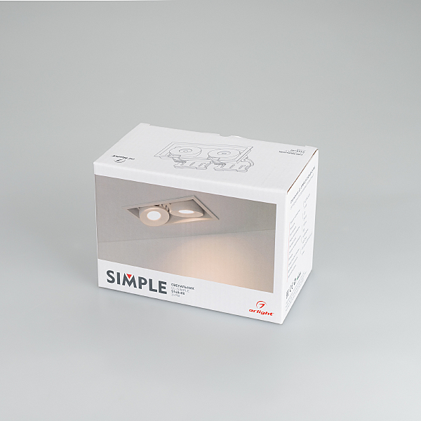 Встраиваемый светильник Simple 028150