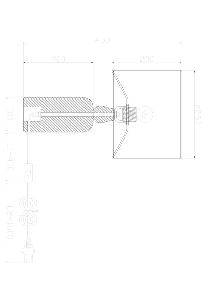 Настольная лампа Forest FR5326TL-01W1