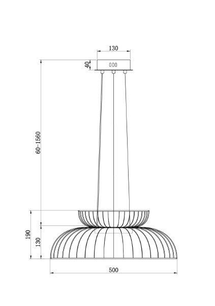 Светильник подвесной Citrus FR5398PL-L6B