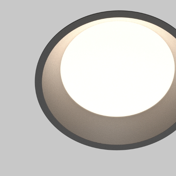 Встраиваемый светильник Downlight DL055-12W3-4-6K-B