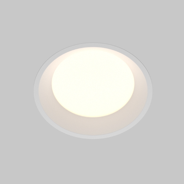 Встраиваемый светильник Downlight DL055-18W3-4-6K-W