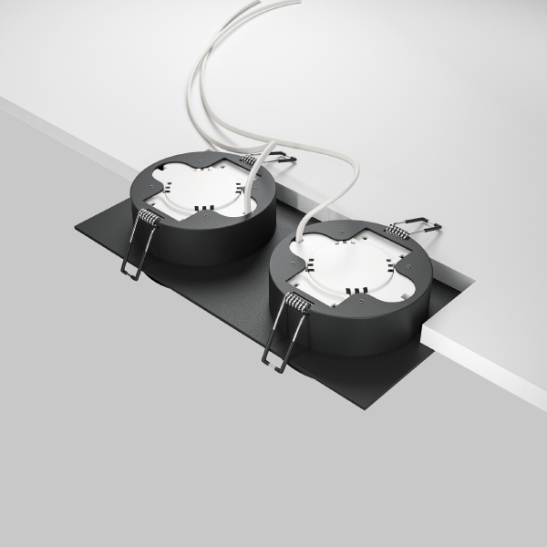 Встраиваемый светильник Downlight DL086-02-GX53-SQ-B