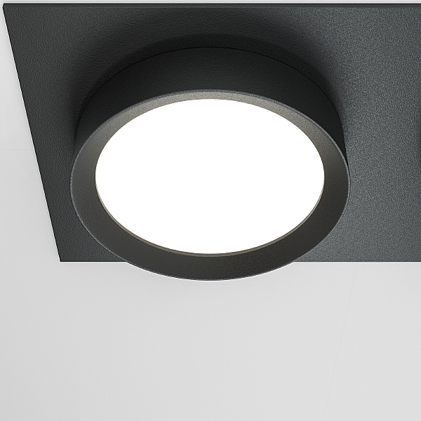Встраиваемый светильник Downlight DL086-02-GX53-SQ-B
