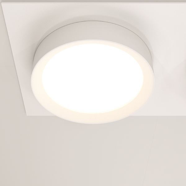 Встраиваемый светильник Downlight DL086-02-GX53-SQ-W