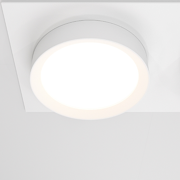 Встраиваемый светильник Downlight DL086-02-GX53-SQ-W