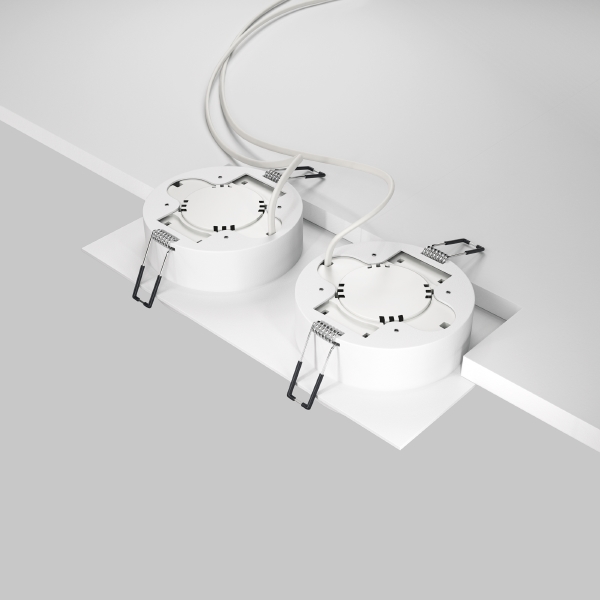 Встраиваемый светильник Downlight DL086-02-GX53-SQ-W