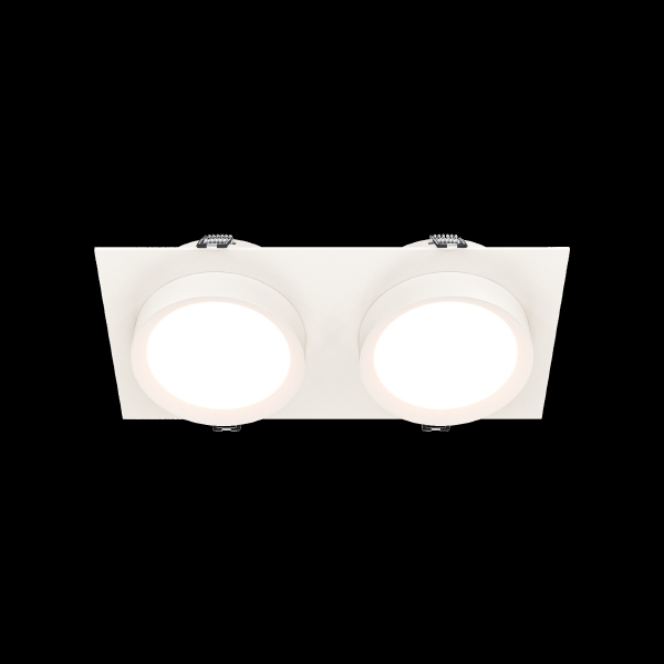Встраиваемый светильник Downlight DL086-02-GX53-SQ-W