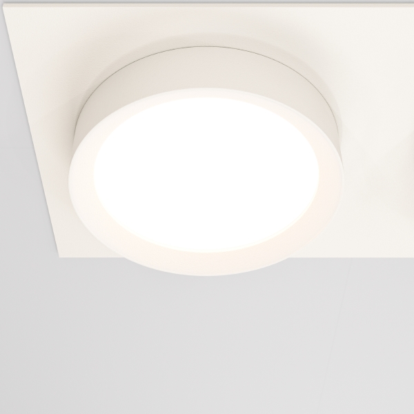 Встраиваемый светильник Downlight DL086-02-GX53-SQ-W
