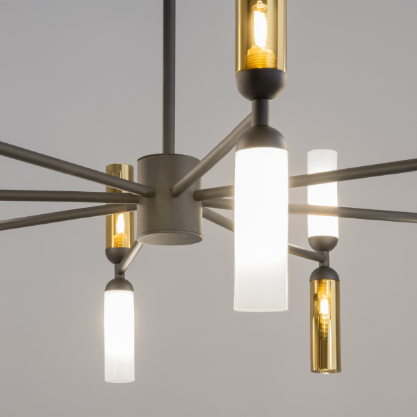 Люстра на штанге Memory MOD177PL-16G