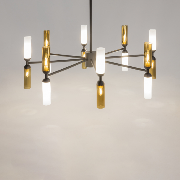 Люстра на штанге Memory MOD177PL-16G