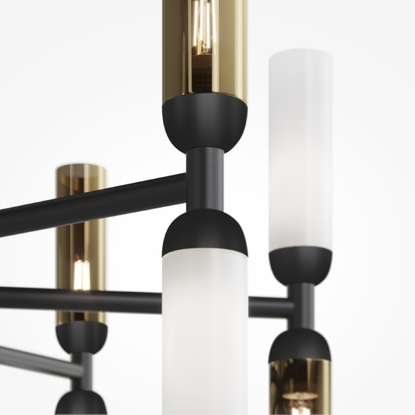 Люстра на штанге Memory MOD177PL-16G