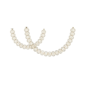 Светильник подвесной Golden Cage MOD216PL-L42G3K