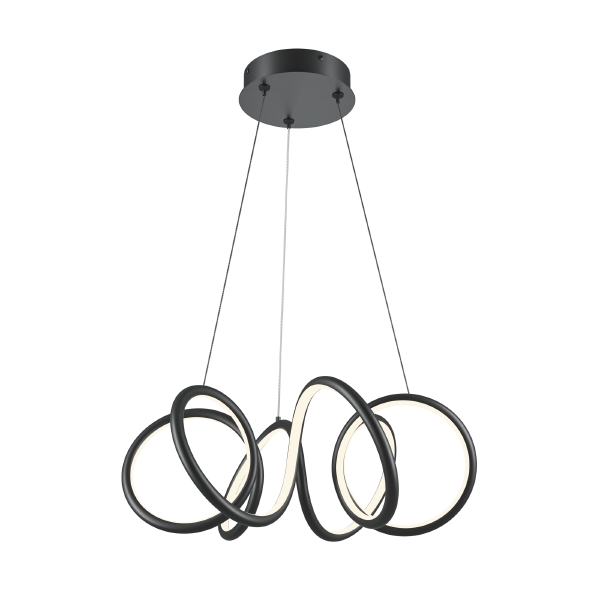 Подвесная люстра Curve MOD241PL-L60BK