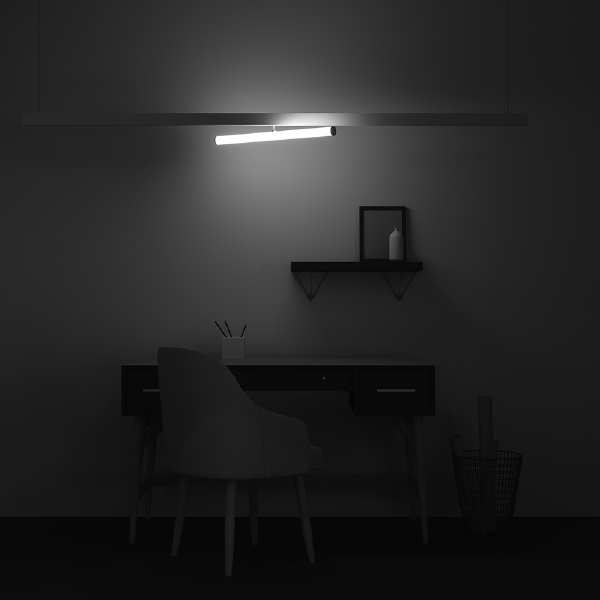 Трековый светильник Larc Exility TR086-4-25W-DS-W