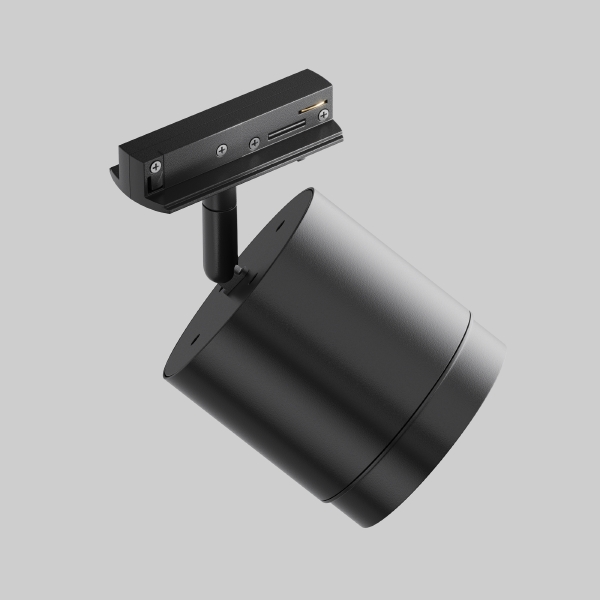 Трековый светильник Single phase track system Unity TR088-1-GX53-B