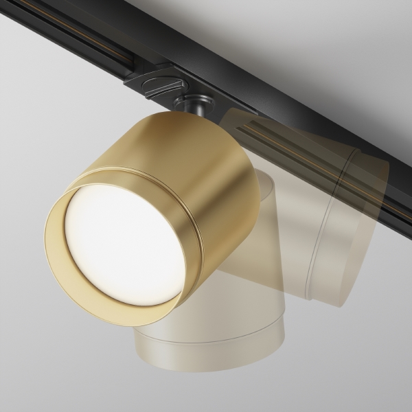 Трековый светильник Single phase track system Unity TR088-1-GX53-MG