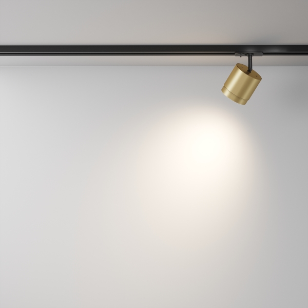 Трековый светильник Single phase track system Unity TR088-1-GX53-MG
