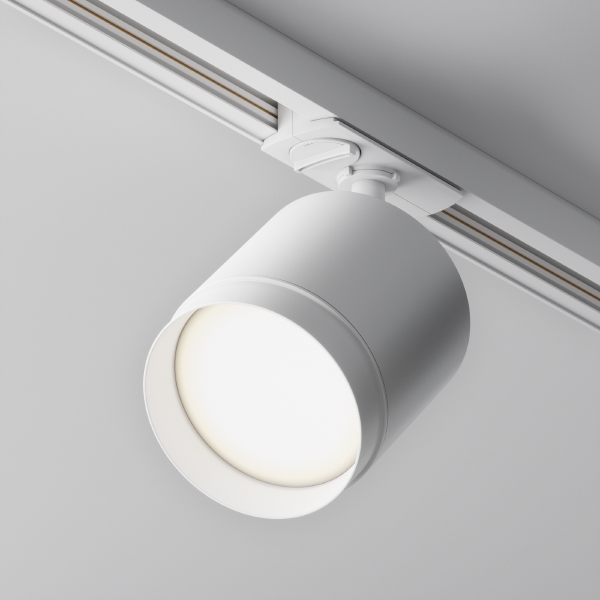 Трековый светильник Single phase track system Unity TR088-1-GX53-W