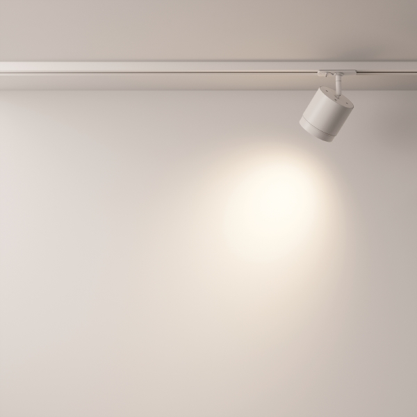 Трековый светильник Single phase track system Unity TR088-1-GX53-W