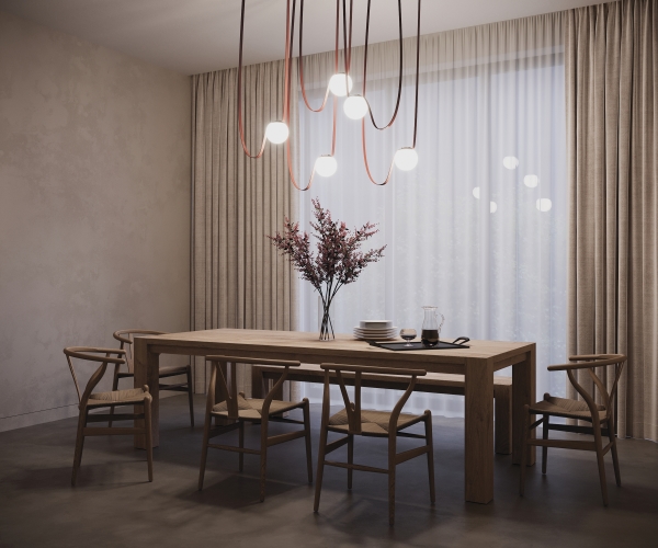 Трековый светильник Pendant system Parity TR125B-10W3K-B