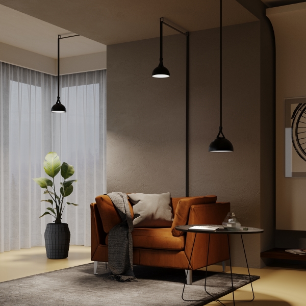Трековый светильник Pendant system Parity TR126B-20W4K-B