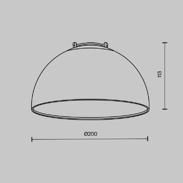 Трековый светильник Pendant system Parity TR126B-20W4K-W