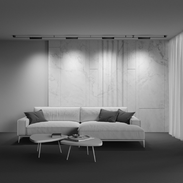 Трековый светильник Pendant system Parity TR128B-12W4K-M-B