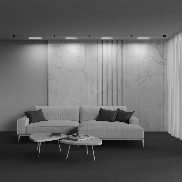 Трековый светильник Pendant system Parity TR129B-12W3K-W