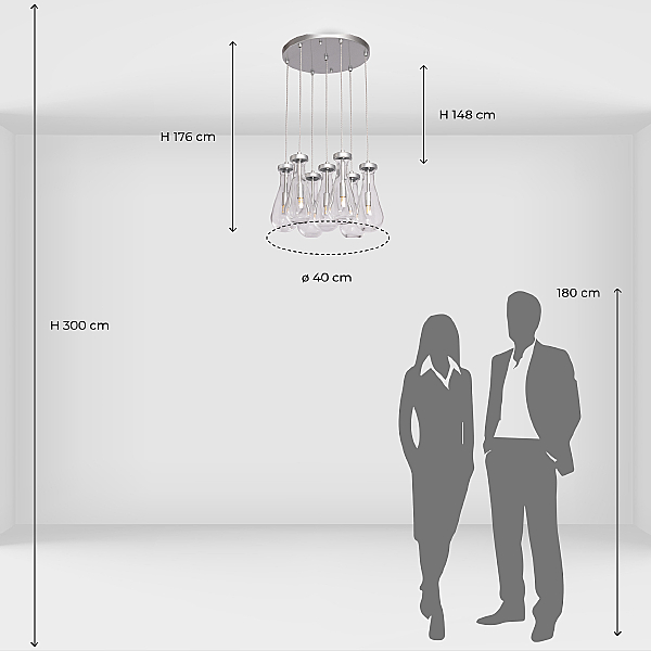 Подвесная люстра Крайс 657014007