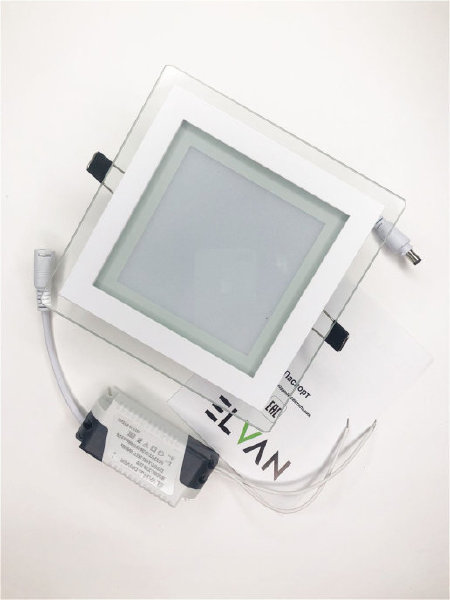 Встраиваемый светильник Elvan VLS-705SQ-12W-NH-Wh