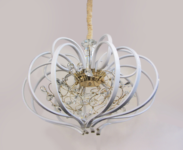 Подвесная люстра 8268 LU-8268/18-91W-WW-WhGl