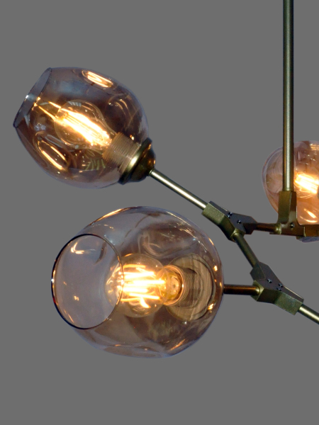 Потолочная люстра 113 LU-113/6-Е27-Gl