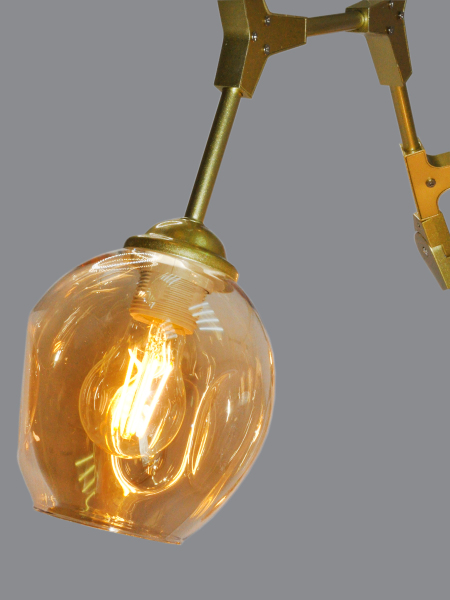 Потолочная люстра 113 LU-113/6-Е27-Gl