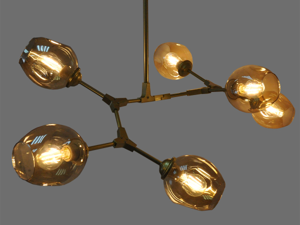 Потолочная люстра 113 LU-113/6-Е27-Gl