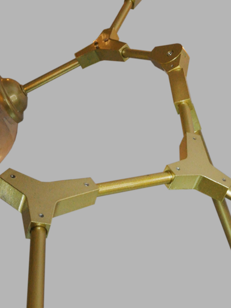 Потолочная люстра 113 LU-113/6-Е27-Gl