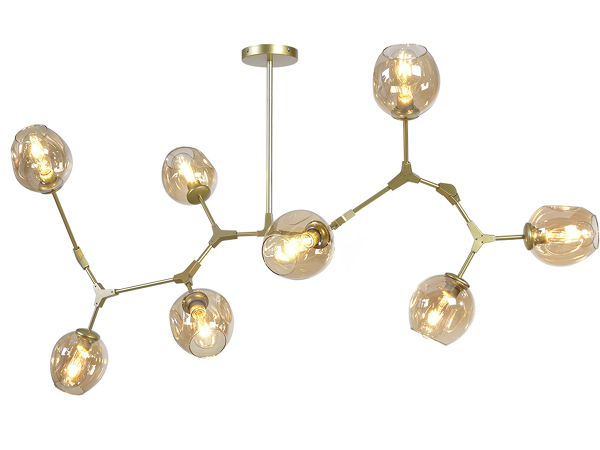 Потолочная люстра 113 LU-113/8-Е27-Gl