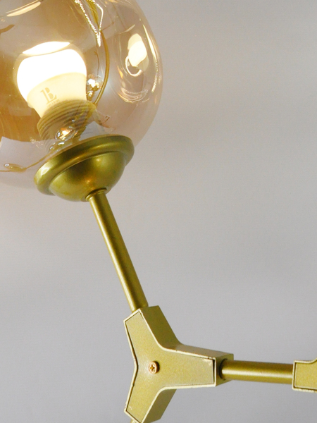 Потолочная люстра 113 LU-113/8-Е27-Gl