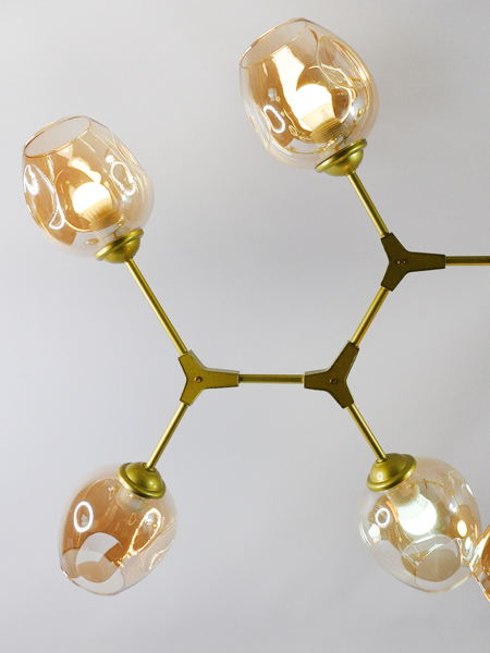 Потолочная люстра 113 LU-113/8-Е27-Gl